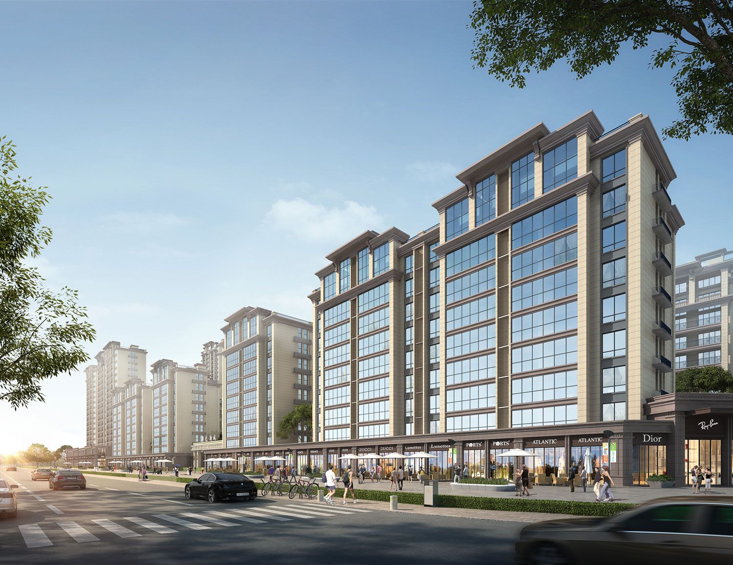 临澧县曙光新城华府效果图