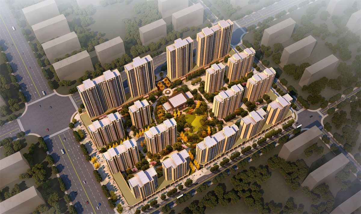 临澧县曙光锦城实景图