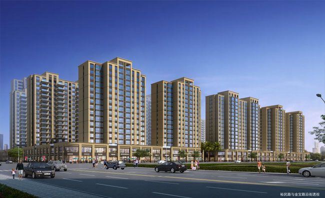 临澧县曙光锦城效果图