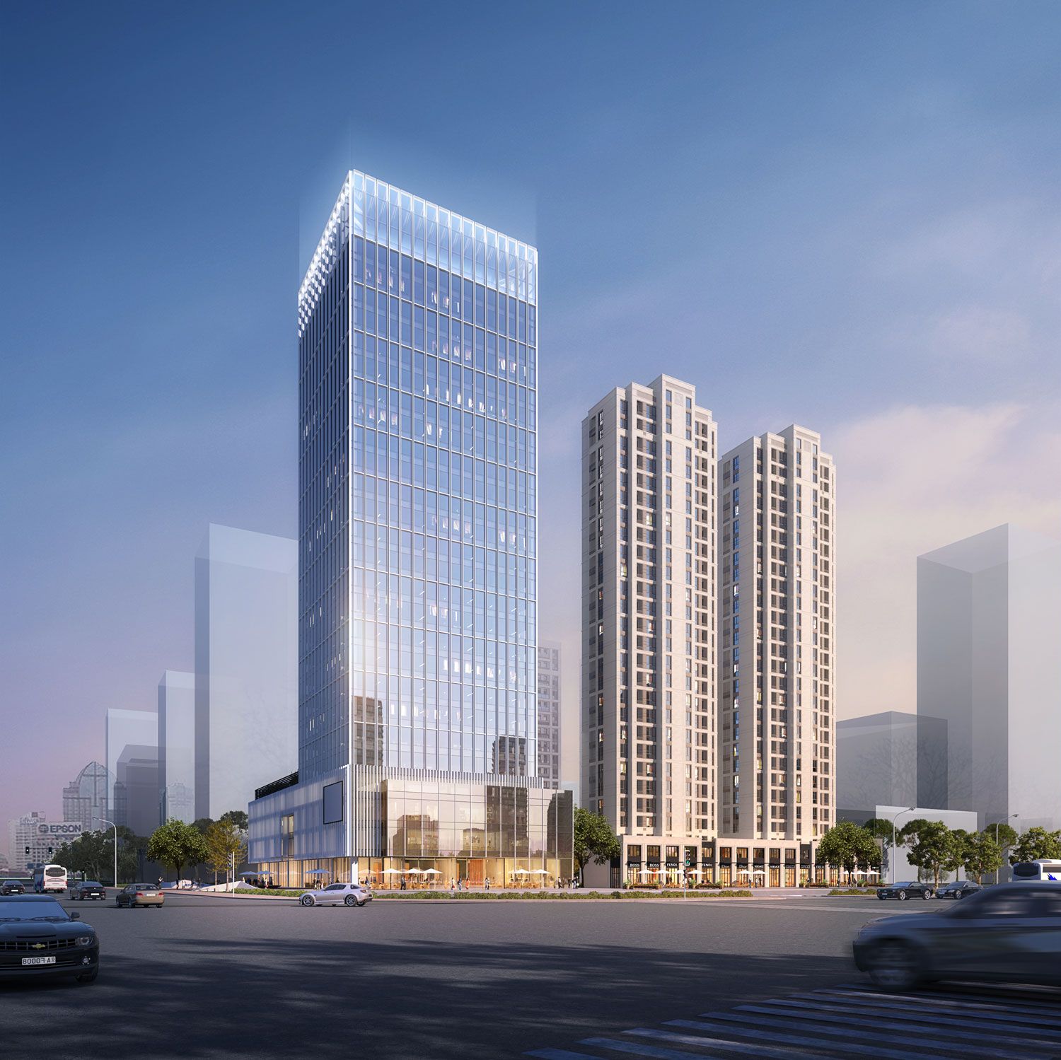 临澧县曙光铂悦效果图