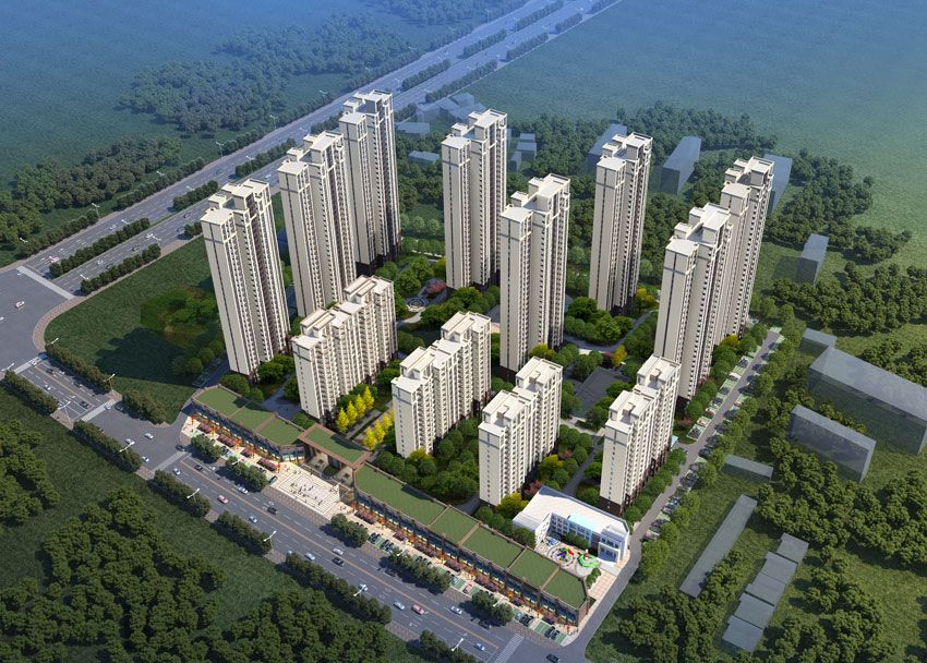 临澧县时代学府实景图