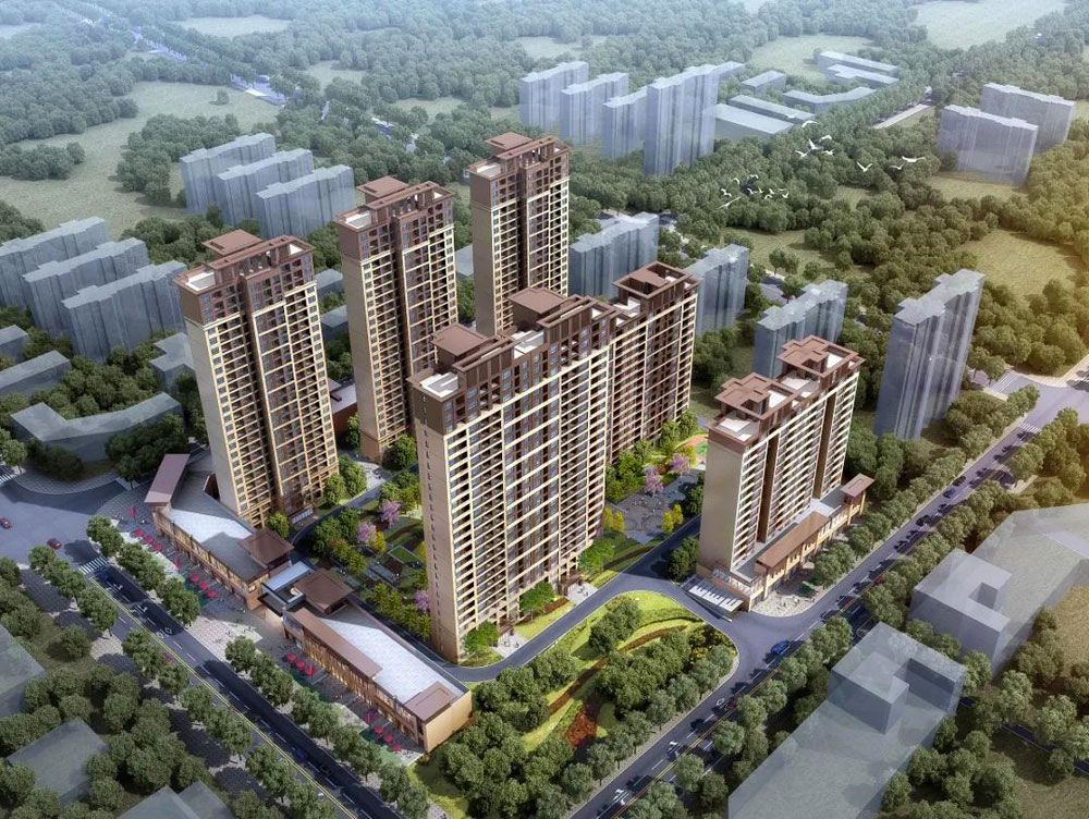 临澧县金色瑞城实景图