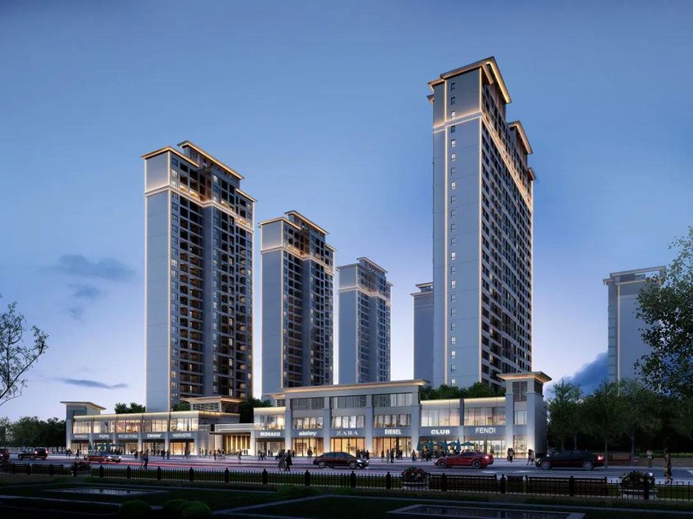 临澧县金色瑞城效果图