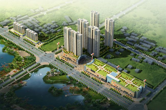 临澧县奥园广场样板间