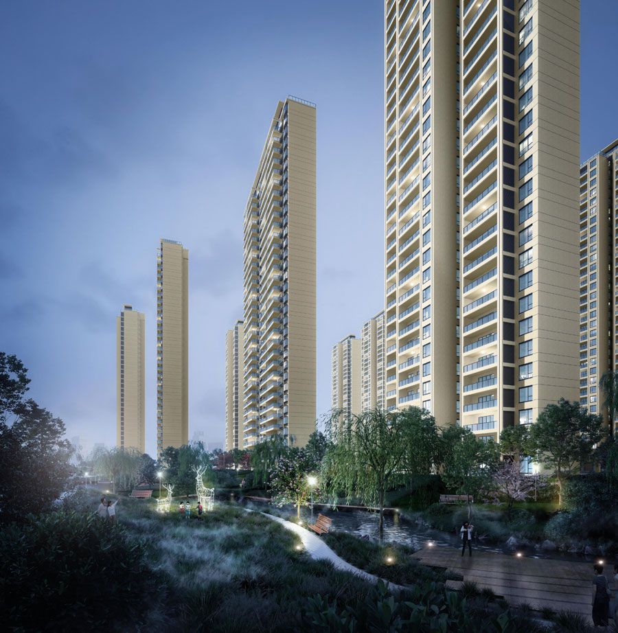 澧县闽鸿江山樾效果图