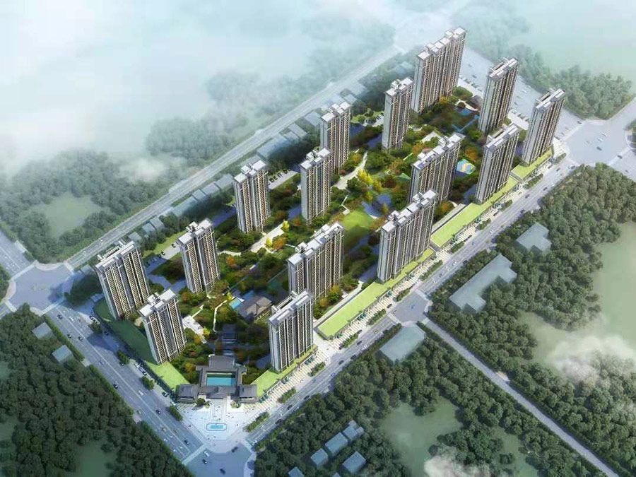 澧县美大中国院子实景图