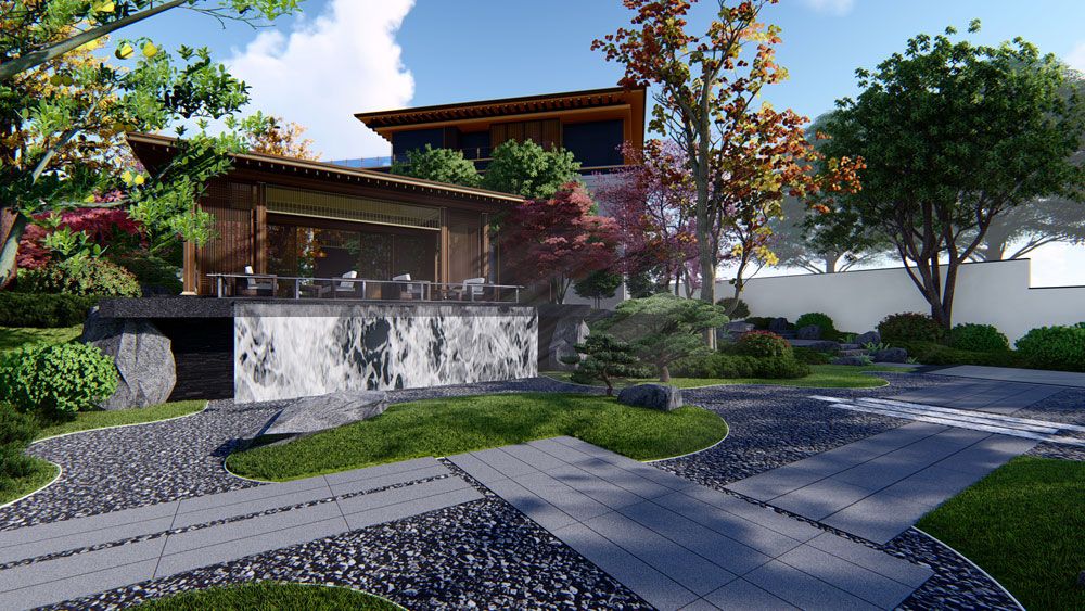 澧县美大中国院子样板间