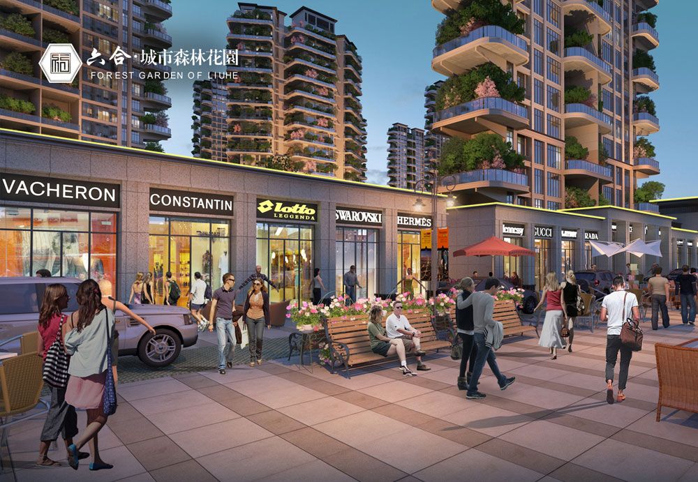 澧县六合城市森林花园配套图