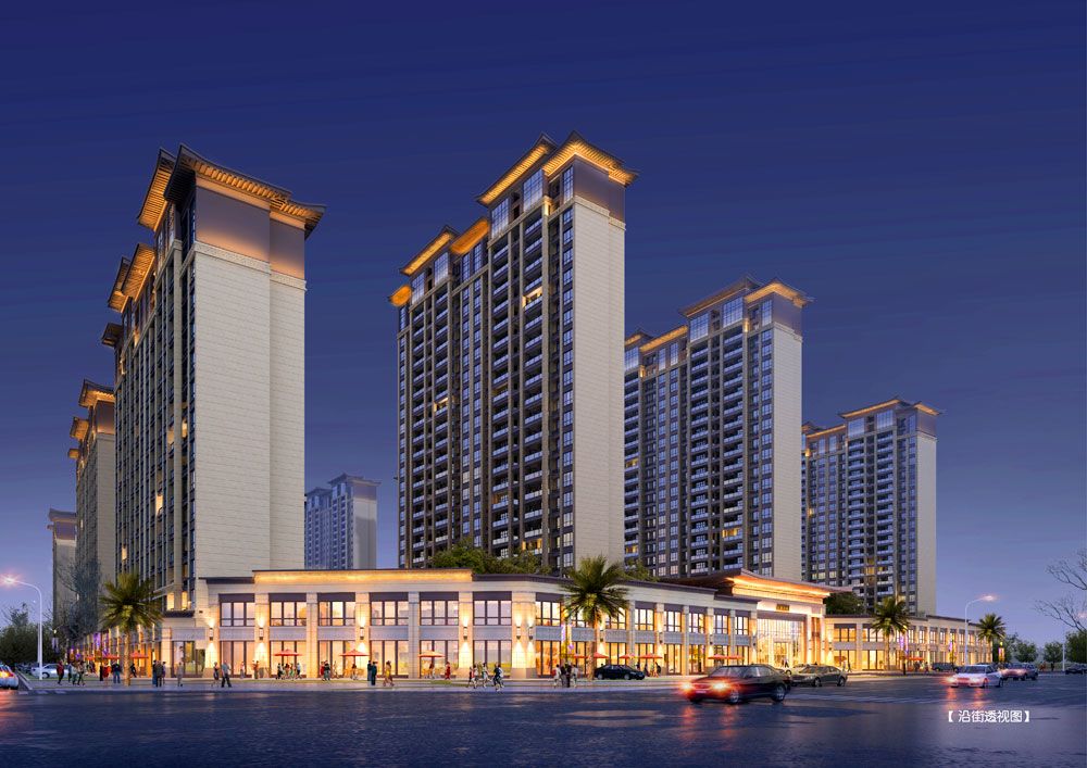 澧县九澧学府效果图