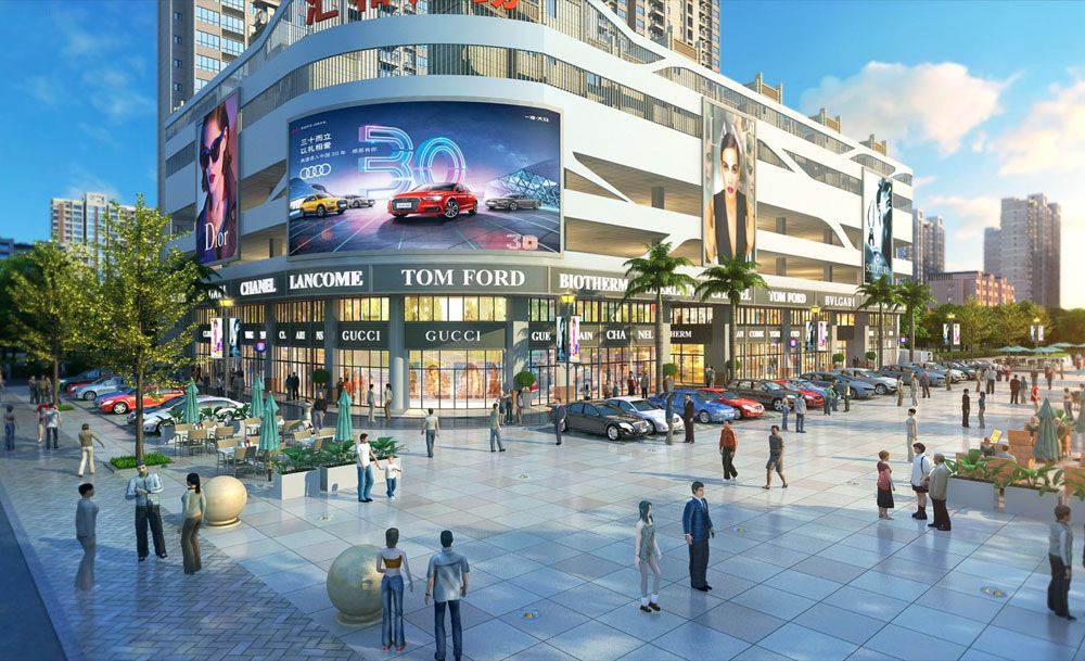 澧县汇和广场配套图