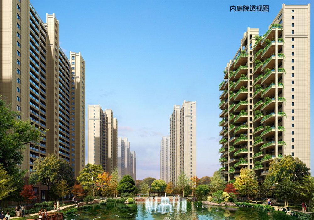 澧县格林小镇效果图