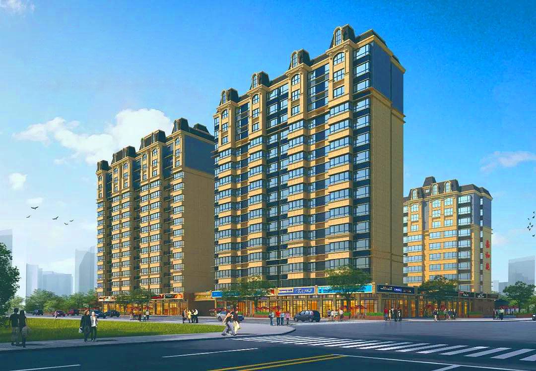 津市嘉和苑小区实景图