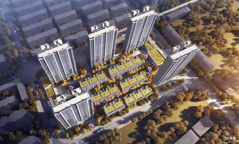 常德市中南海棠集实景图