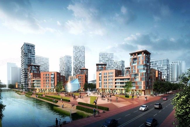 常德市中建生态智慧城配套图