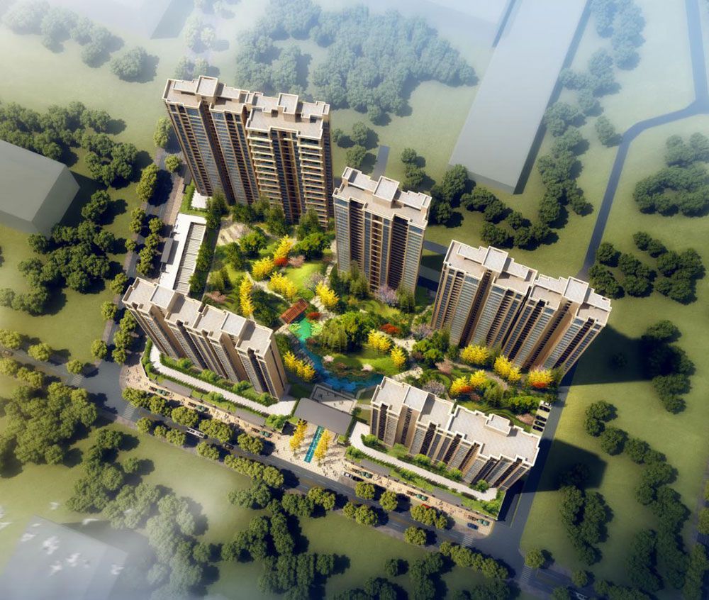 常德市育美雅苑实景图