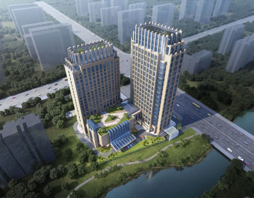 常德市西湖新时代实景图