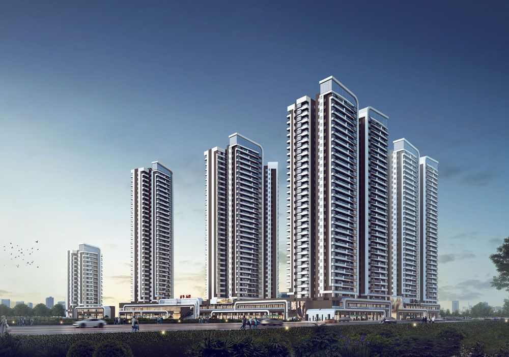 常德市武陵中央广场效果图