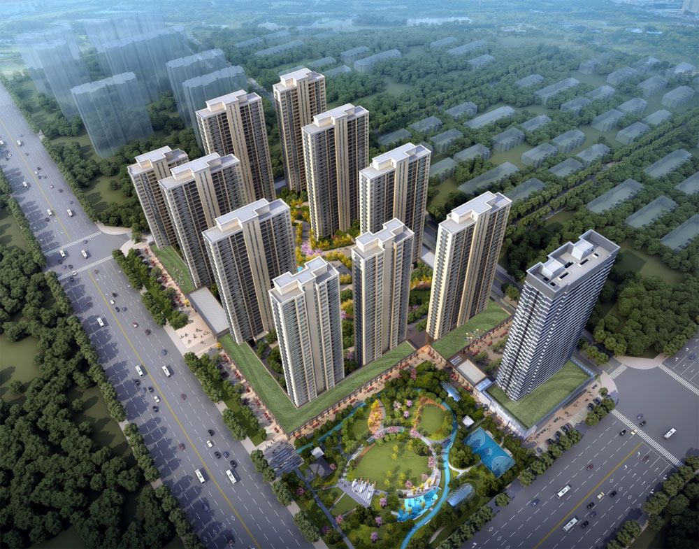 常德市天润汇景公园实景图