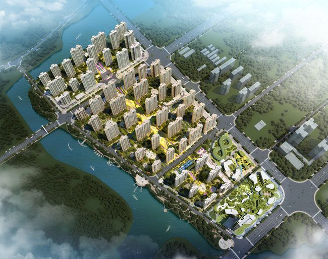常德市蓉国新赋实景图