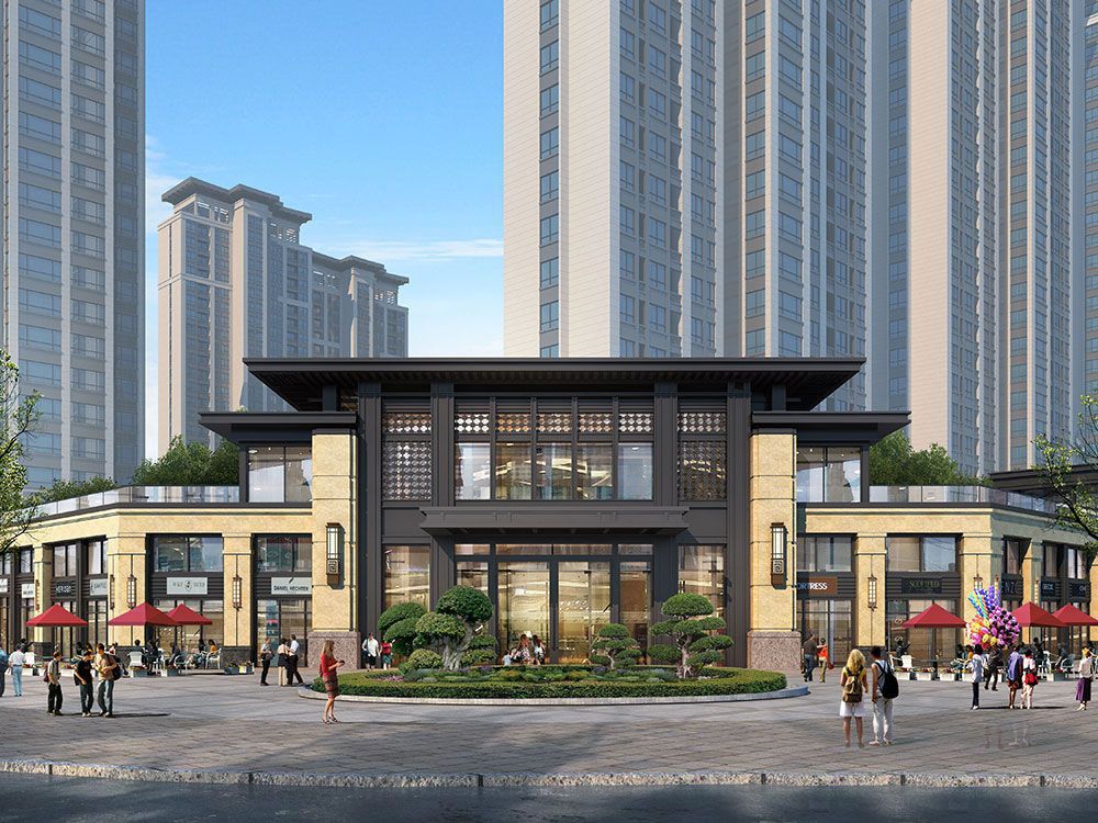 常德市丽景湾效果图