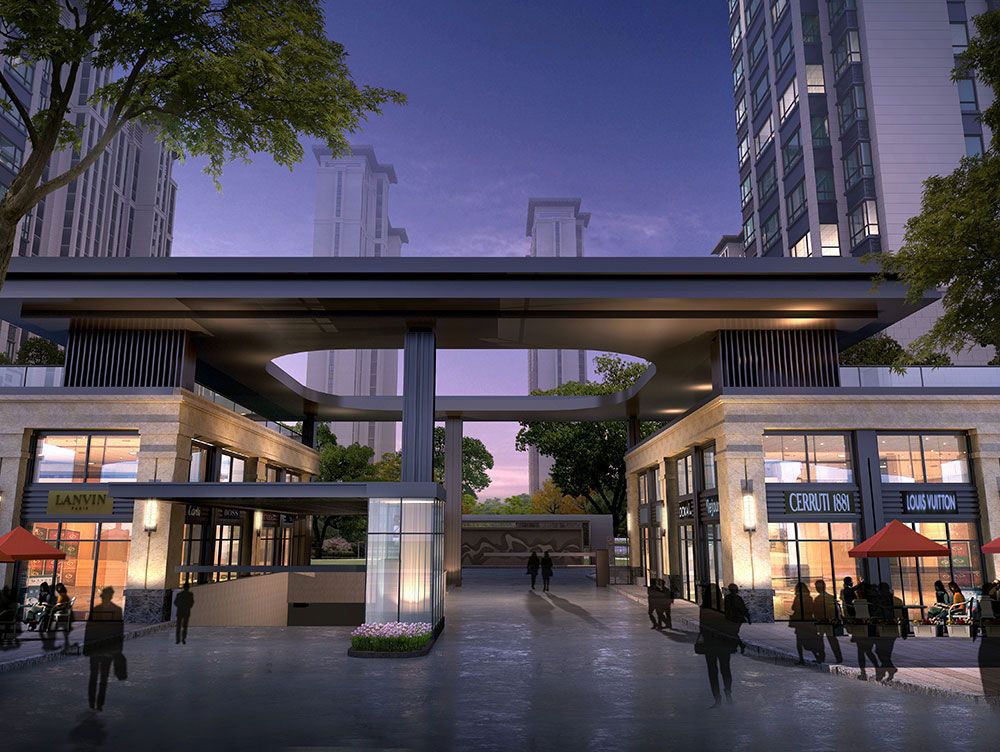 常德市丽景湾配套图