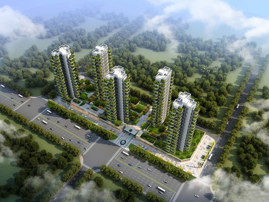 常德市金盘云中樾实景图