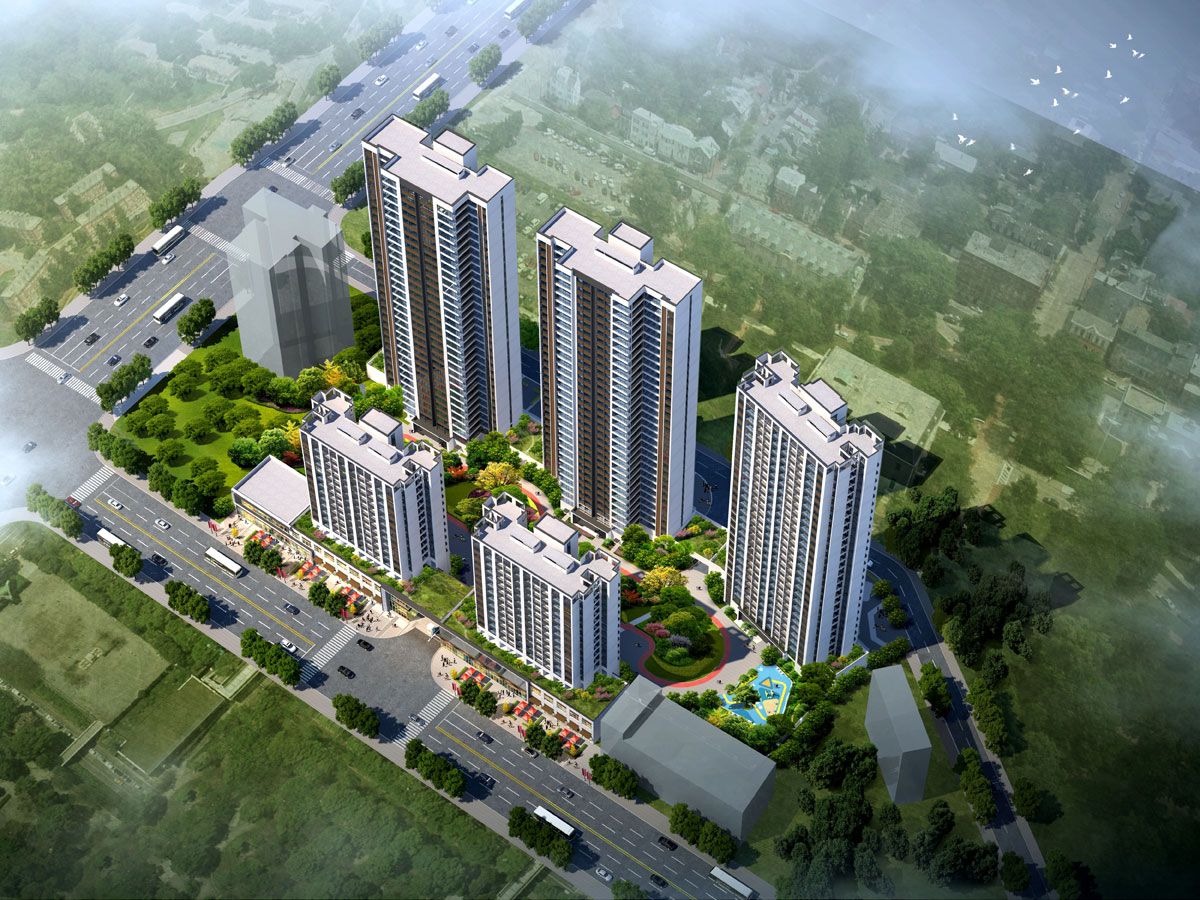 常德市华政博雅园实景图