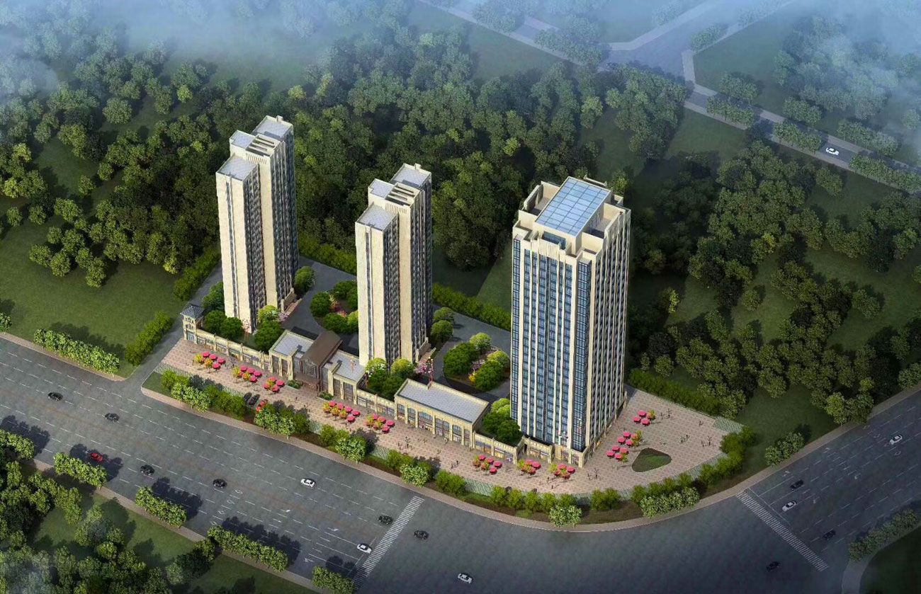 常德市华鹏国际实景图