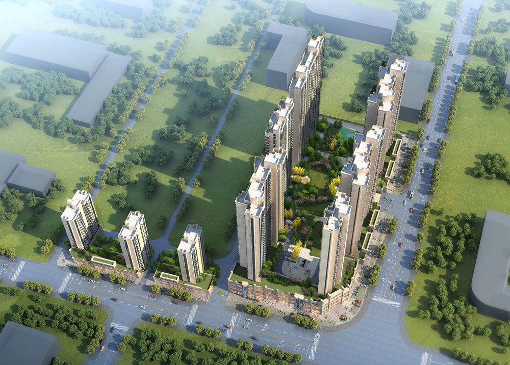 常德市方圆绿都实景图