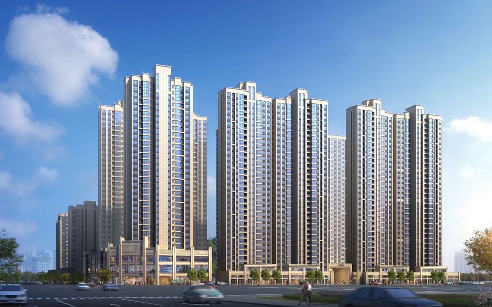 常德市方圆绿都效果图