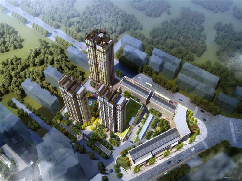 常德市丹霞苑效果图