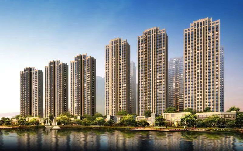 常德市穿紫河壹号效果图