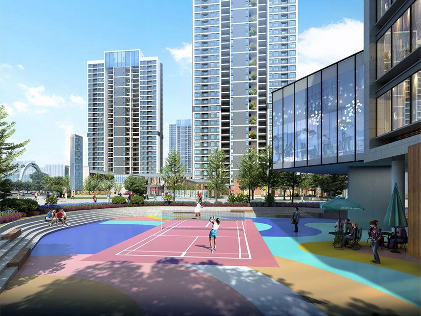 常德市城投蓉国新坊配套图