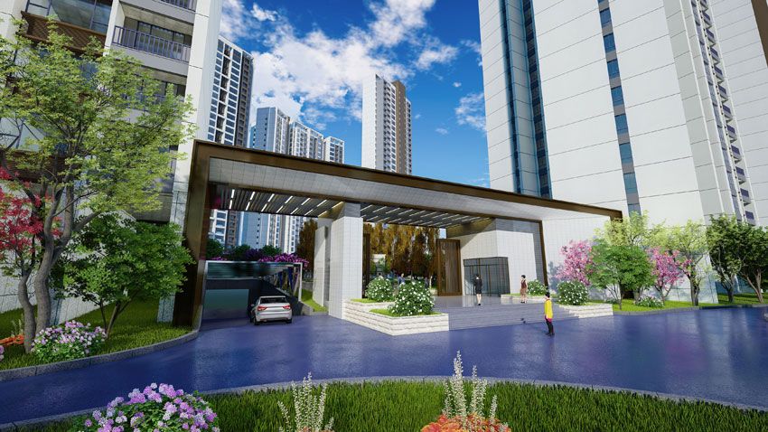 常德市诚信丽景配套图