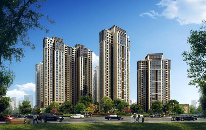 常德市朝阳公馆效果图