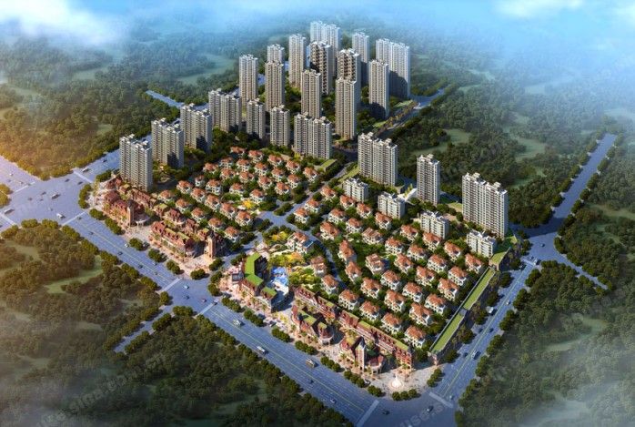 常德市碧桂园实景图