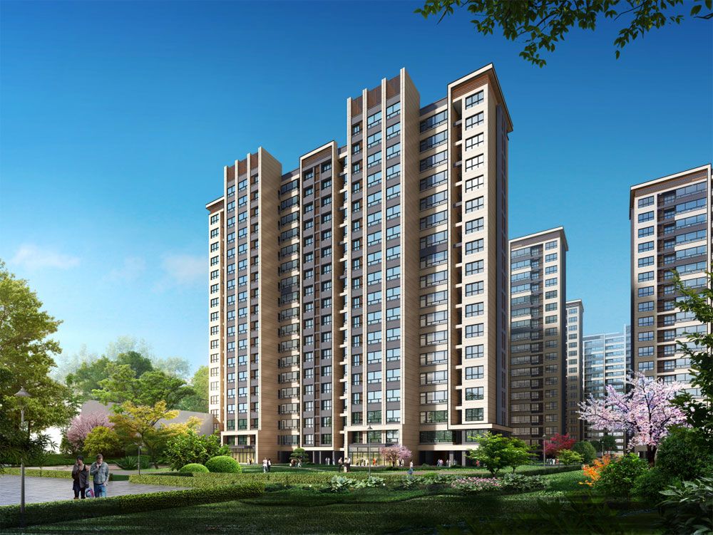 常德市阳明湖壹号效果图