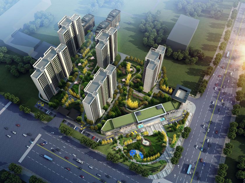 常德市金侨芳华府实景图