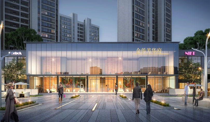 常德市金侨芳华府配套图