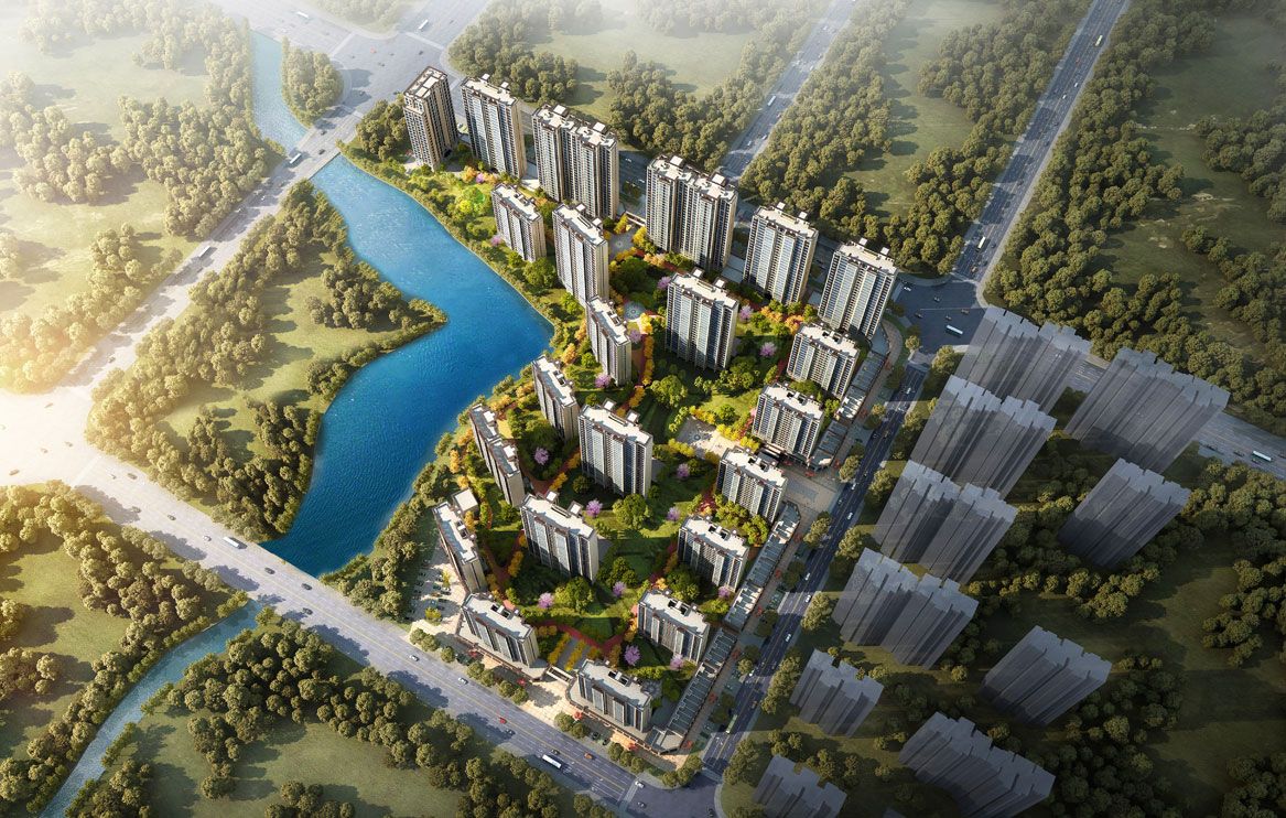 常德市华中城上悦府实景图