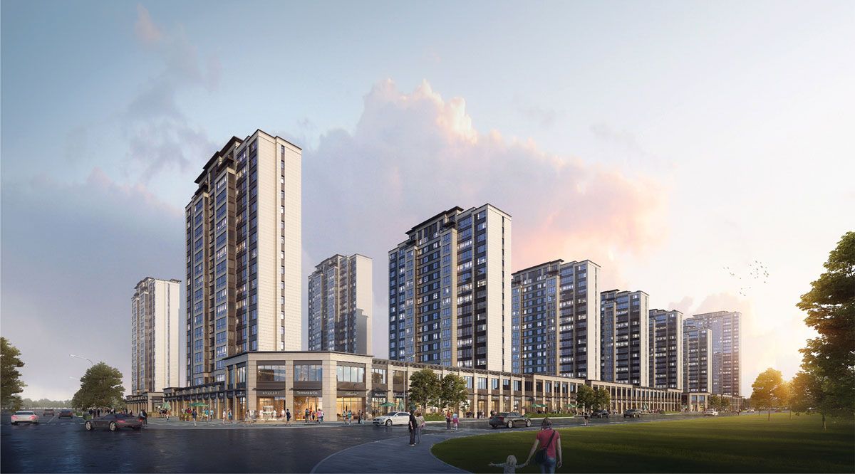 常德市华中城上悦府效果图