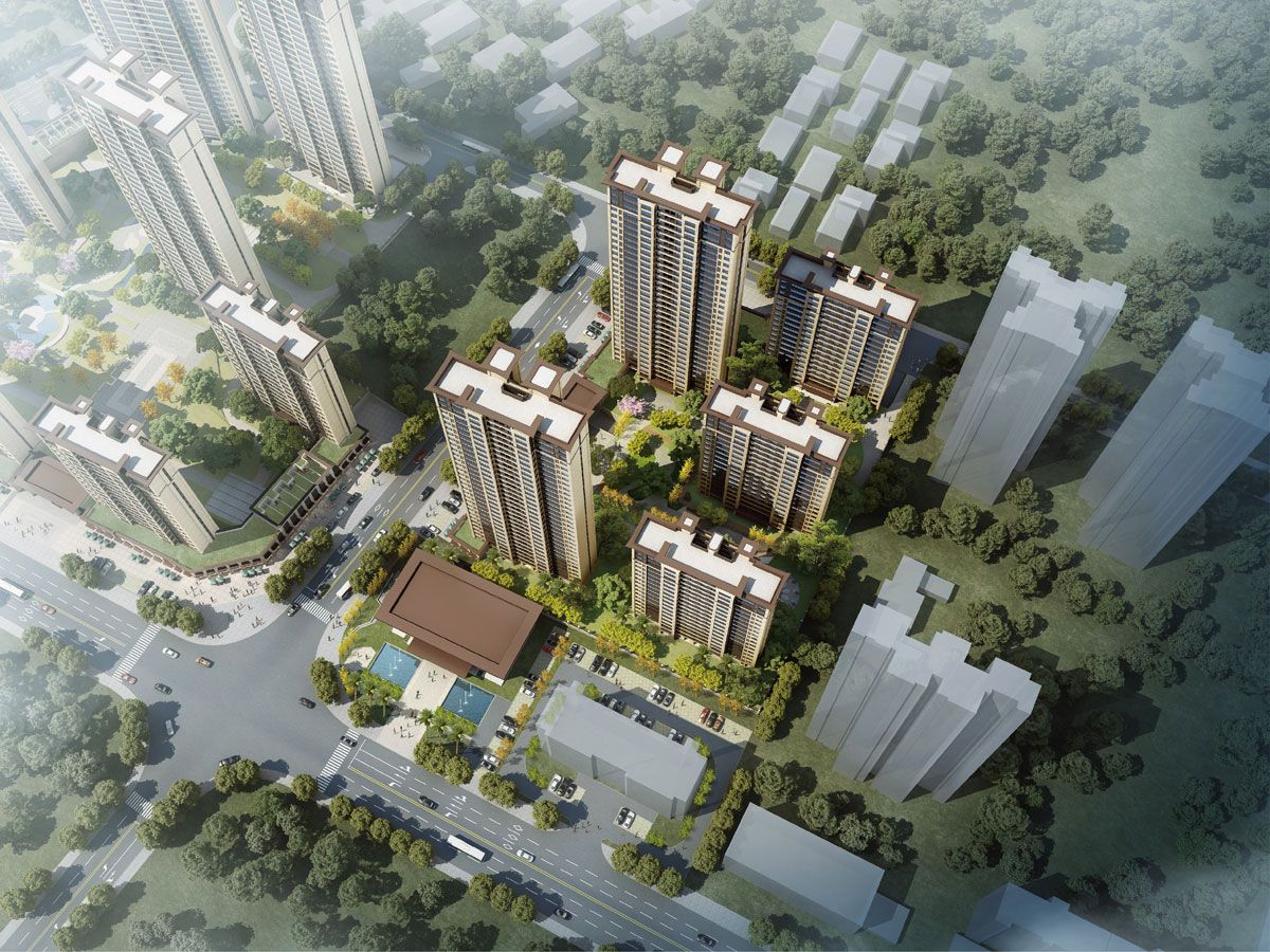 常德市福捷江语城实景图