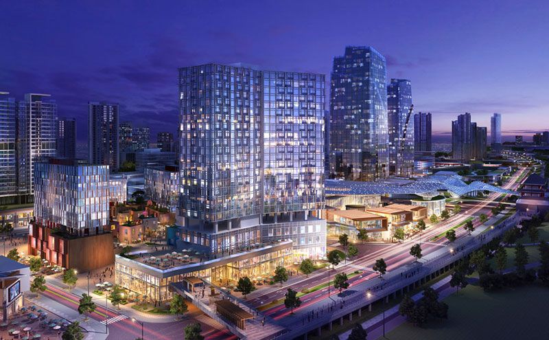 常德市城投十里外滩效果图