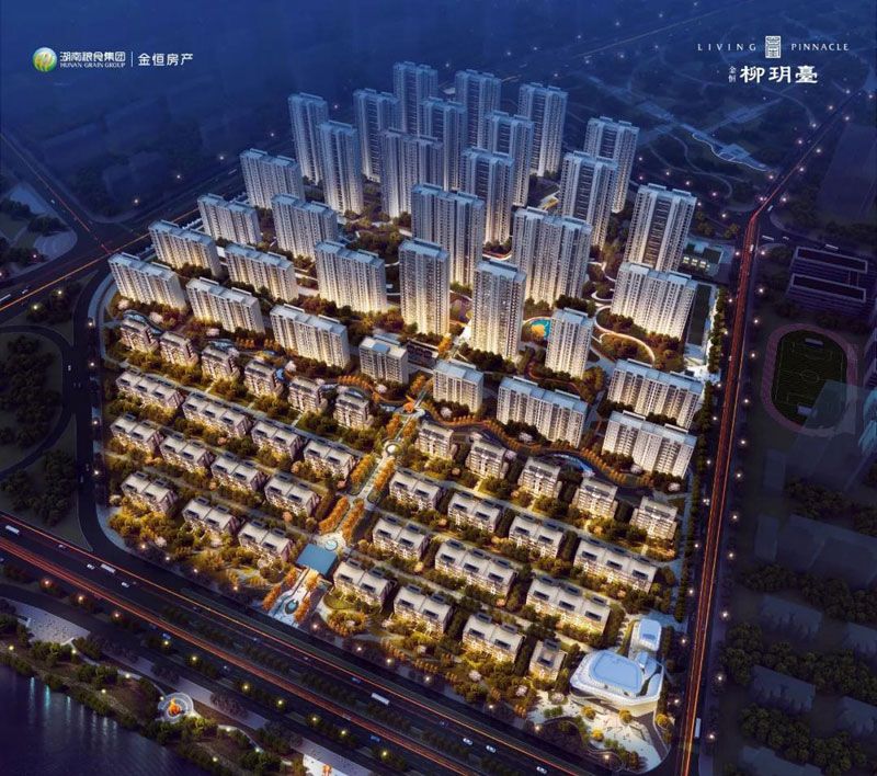 常德市柳玥台实景图