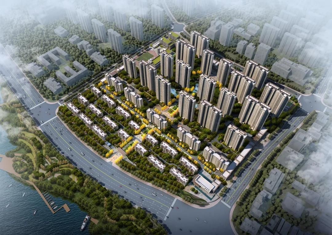 常德市柳湖印实景图