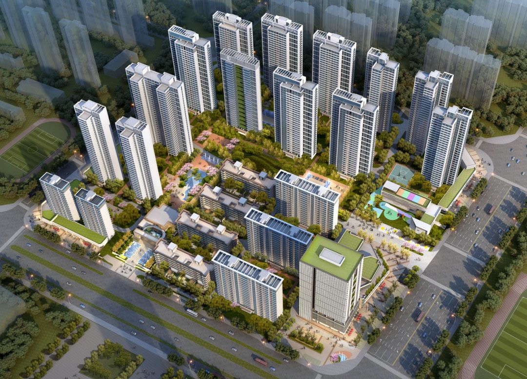 常德市城投尚德郡实景图