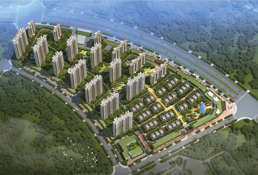 常德市碧桂园翘楚棠实景图