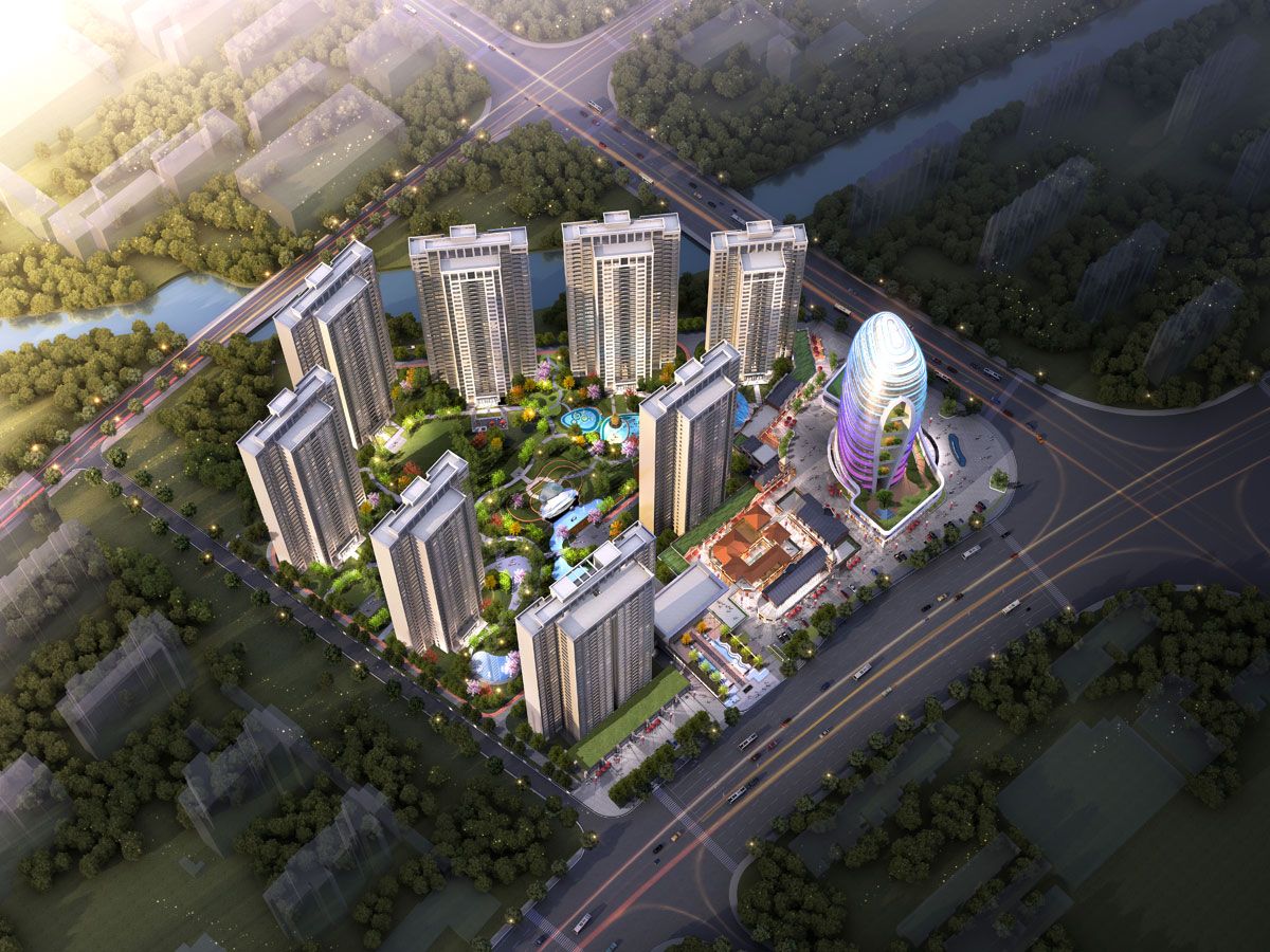 常德市御龙湾实景图