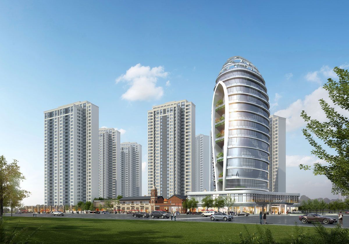 常德市御龙湾效果图