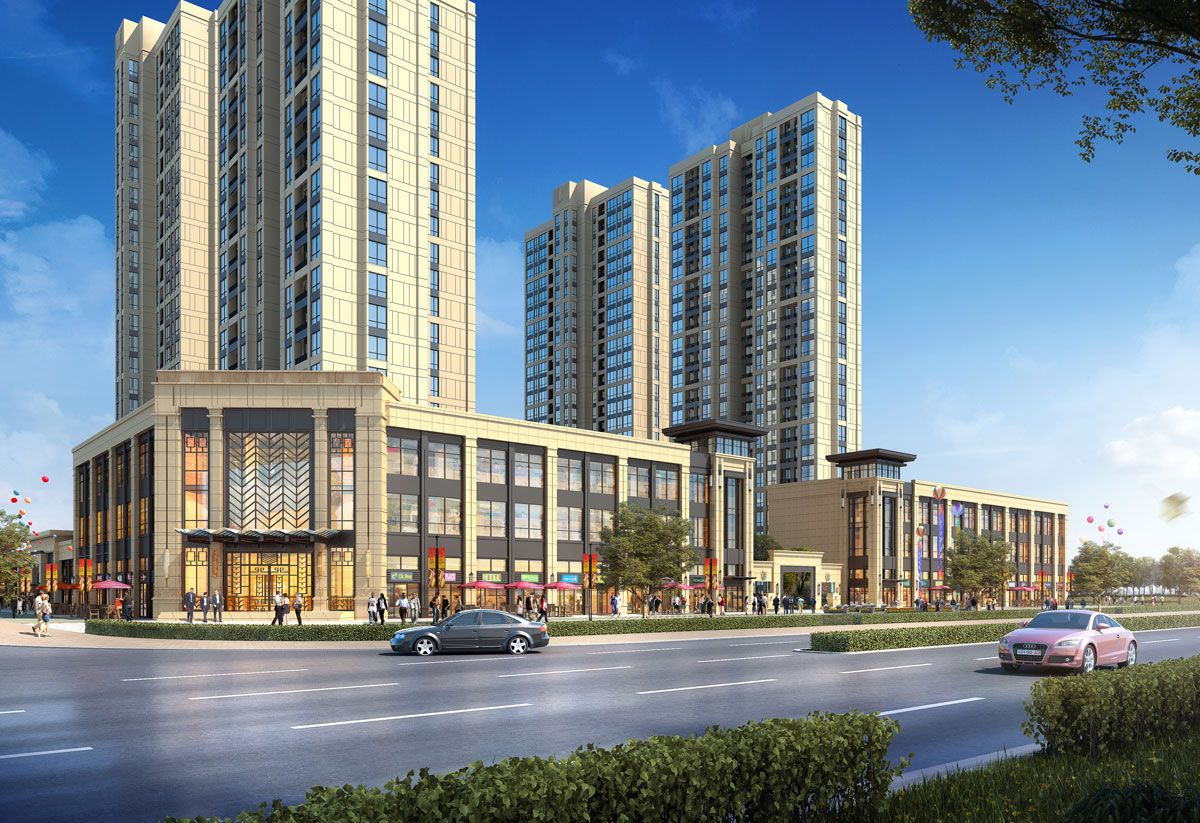 常德市启宏高新城效果图